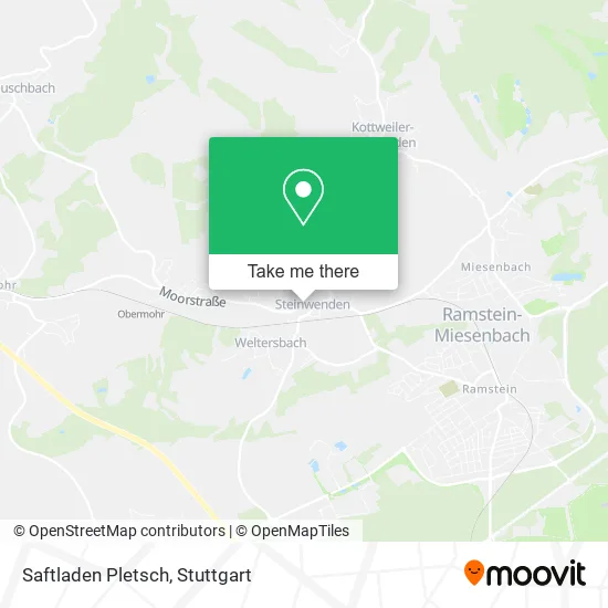 Карта Saftladen Pletsch