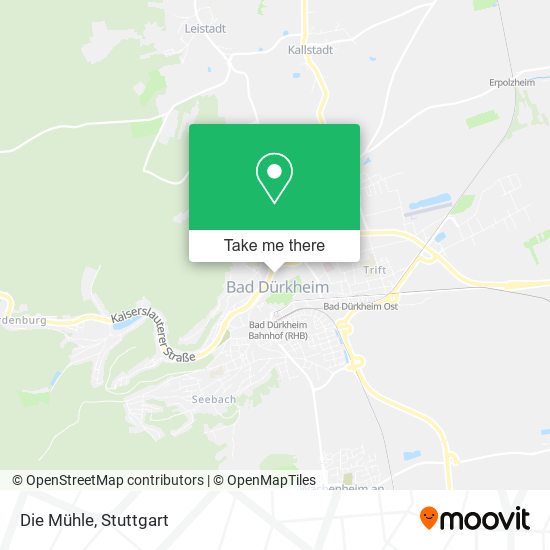 Карта Die Mühle