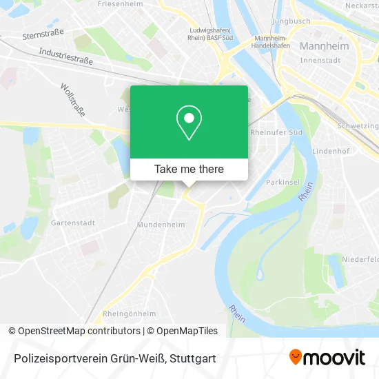 Карта Polizeisportverein Grün-Weiß