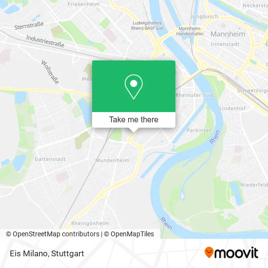 Карта Eis Milano