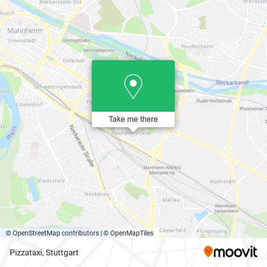Карта Pizzataxi