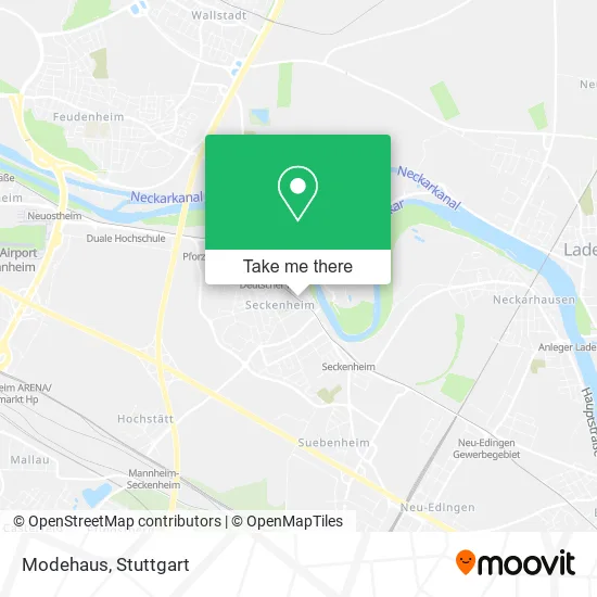 Карта Modehaus