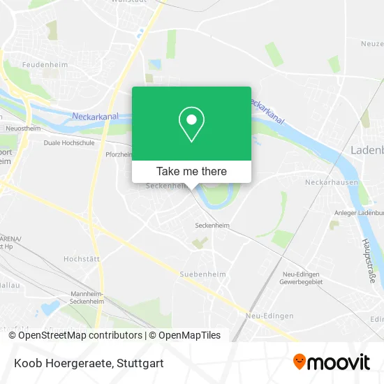Карта Koob Hoergeraete