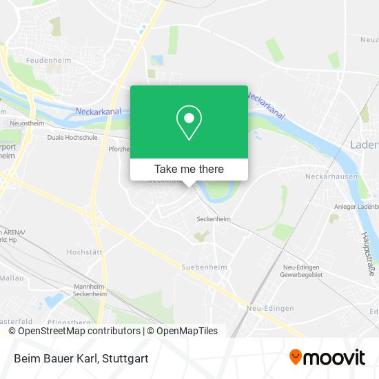 Карта Beim Bauer Karl