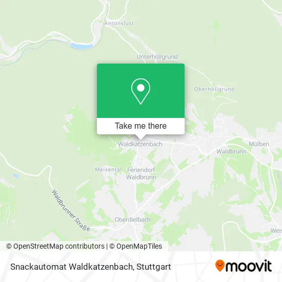 Карта Snackautomat Waldkatzenbach