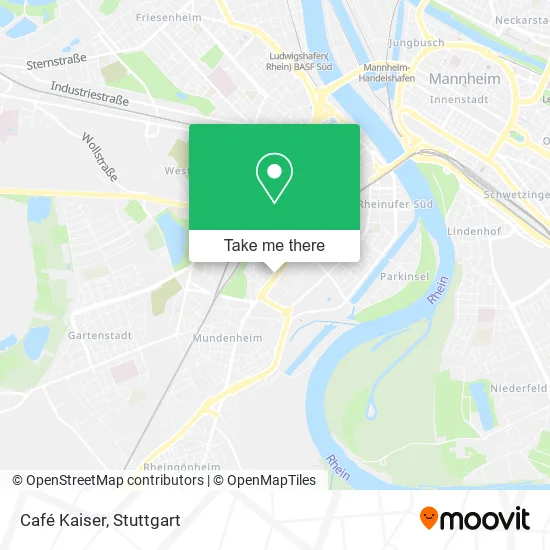 Карта Café Kaiser