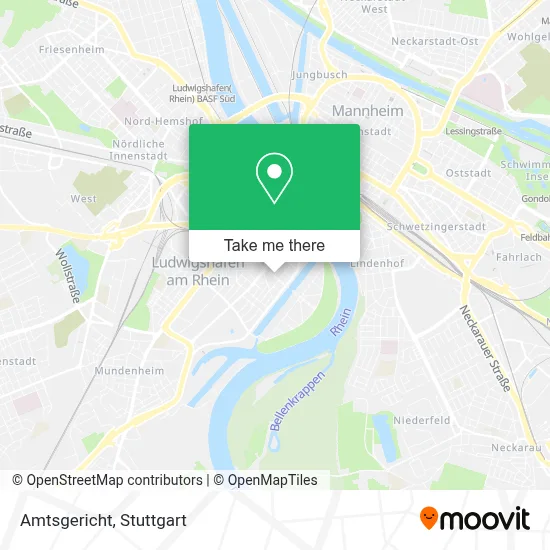 Amtsgericht map