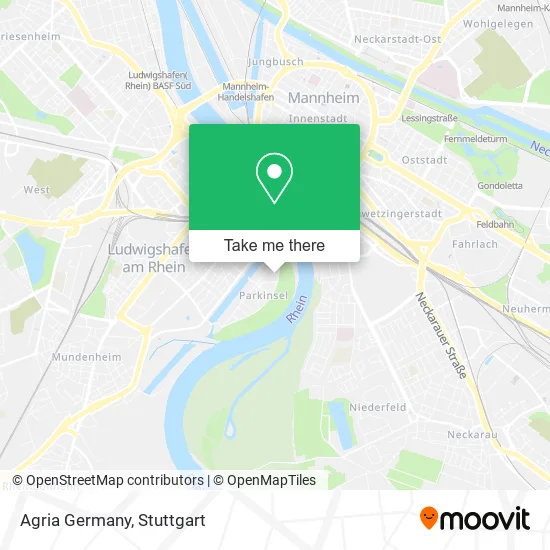 Карта Agria Germany