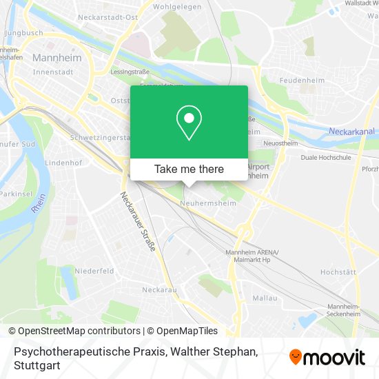 Карта Psychotherapeutische Praxis, Walther Stephan