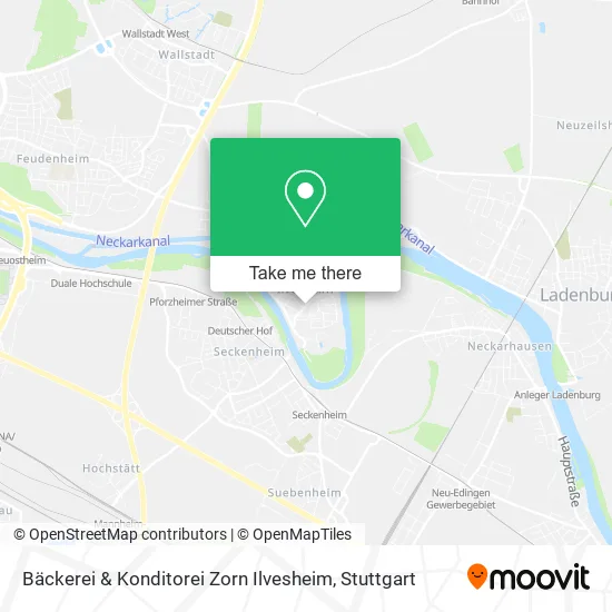 Карта Bäckerei & Konditorei Zorn Ilvesheim
