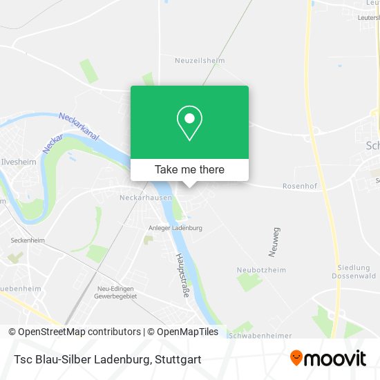 Tsc Blau-Silber Ladenburg map