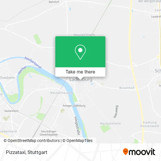 Карта Pizzataxi