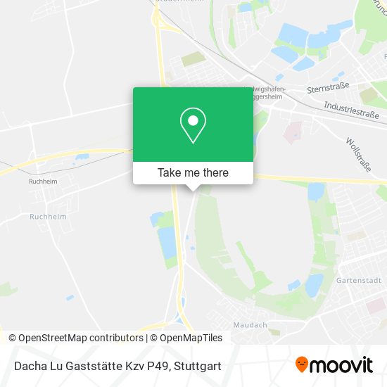 Dacha Lu Gaststätte Kzv P49 map