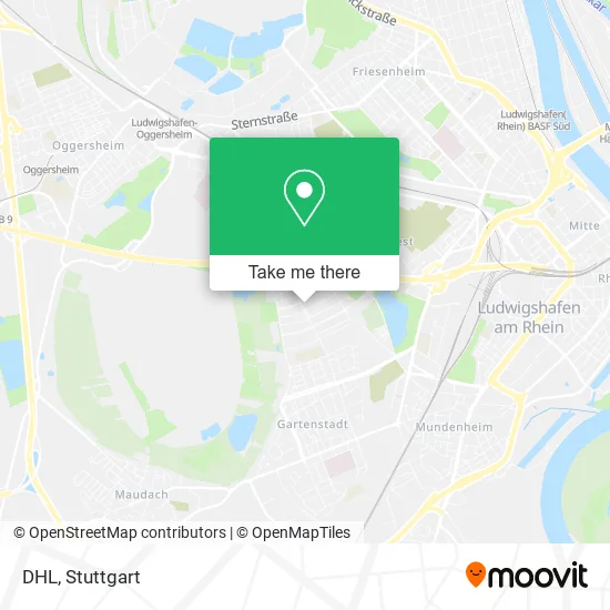 Карта DHL