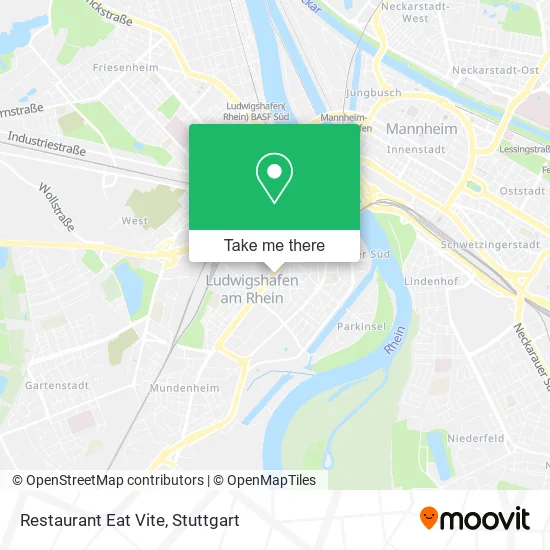 Карта Restaurant Eat Vite