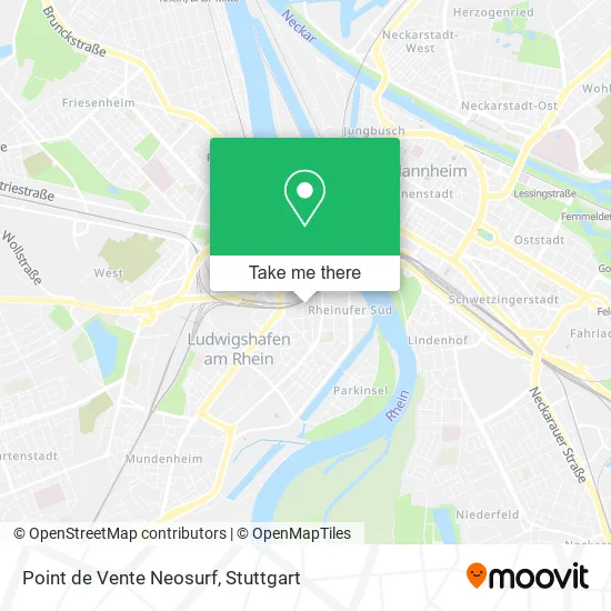 Карта Point de Vente Neosurf