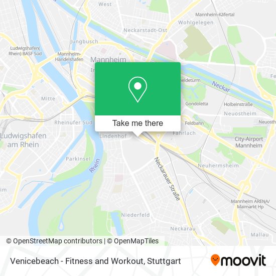 Venicebeach - Fitness and Workout map