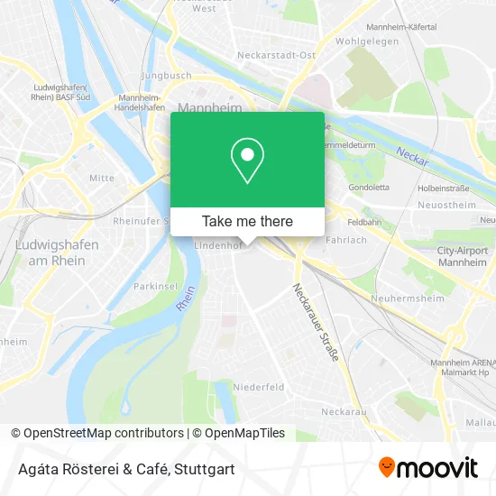 Карта Agáta Rösterei & Café