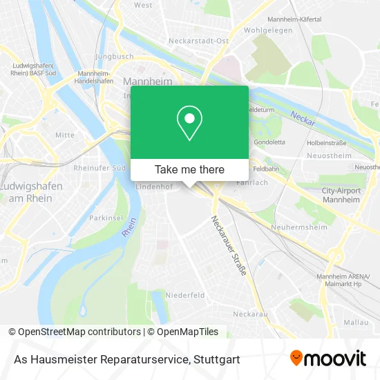Карта As Hausmeister Reparaturservice