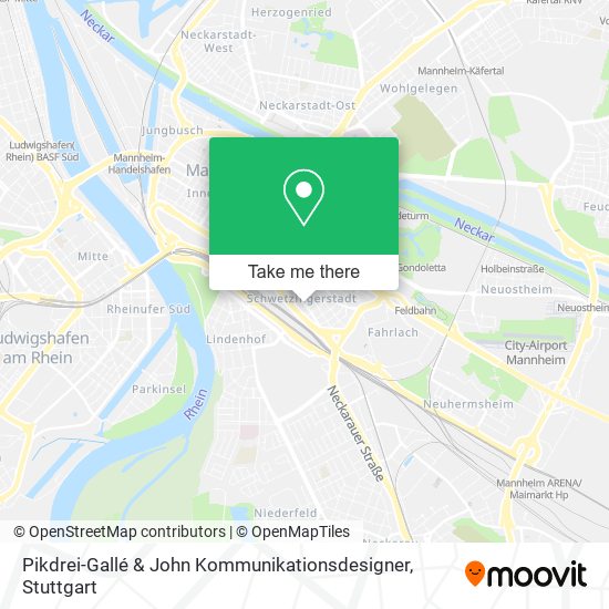 Pikdrei-Gallé & John Kommunikationsdesigner map