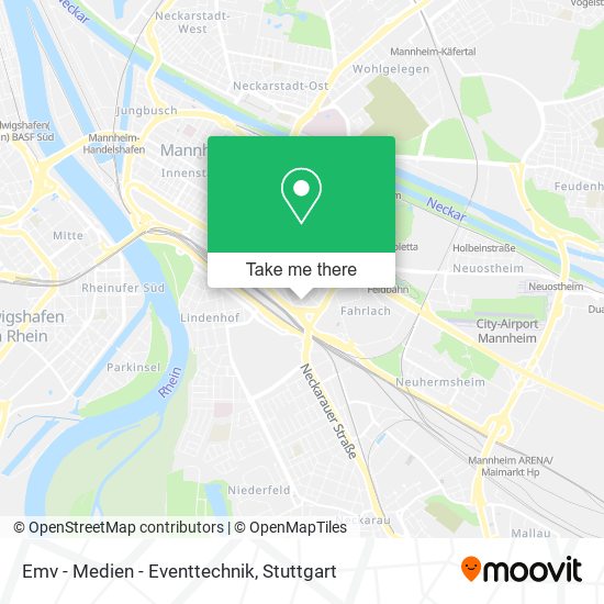 Emv - Medien - Eventtechnik map