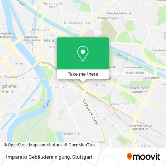 Карта Imparato Gebäudereinigung