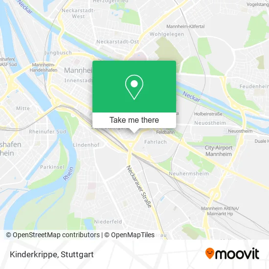 Карта Kinderkrippe