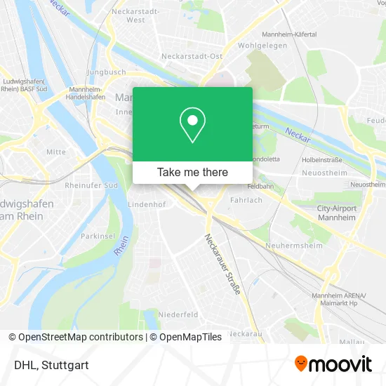 Карта DHL