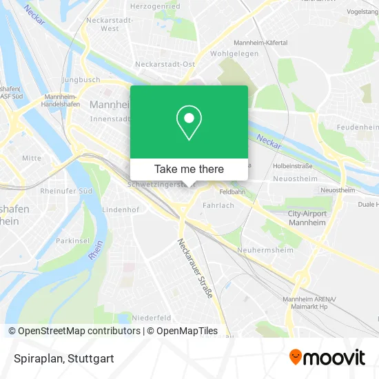 Карта Spiraplan