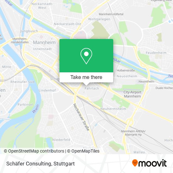 Карта Schäfer Consulting