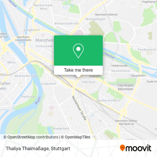 Карта Thaliya Thaimaßage