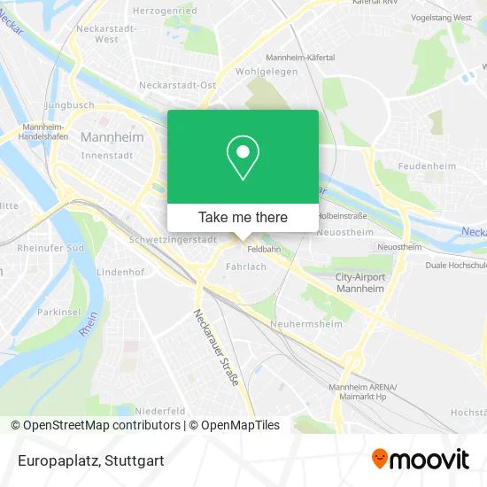 Карта Europaplatz