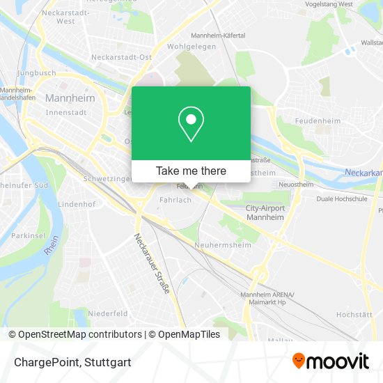 Карта ChargePoint