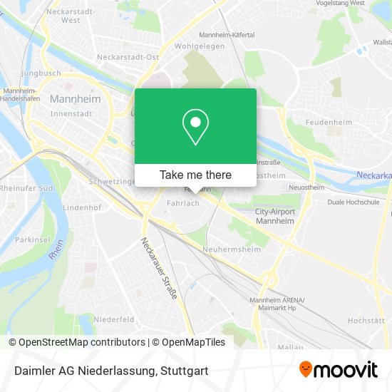 Daimler AG Niederlassung map