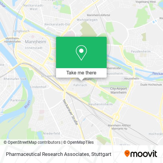 Pharmaceutical Research Associates map
