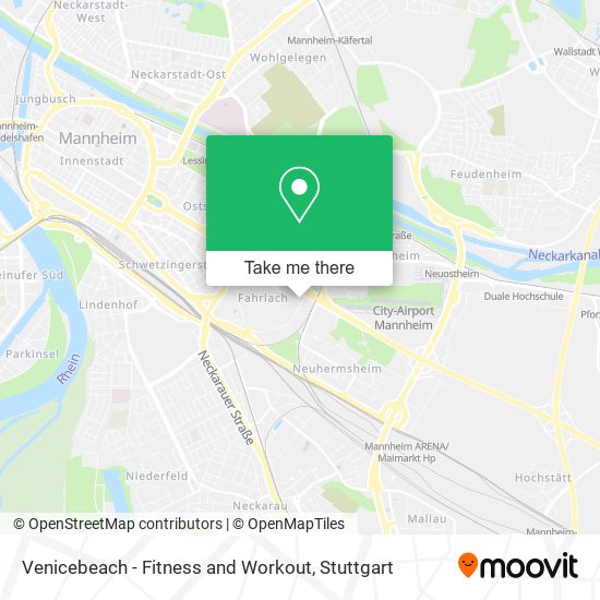 Venicebeach - Fitness and Workout map