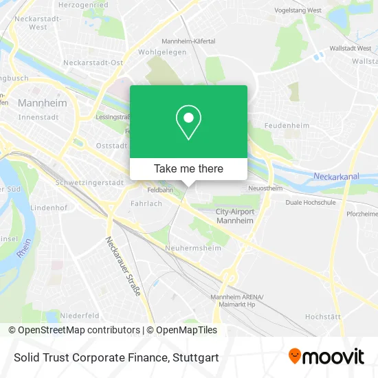 Карта Solid Trust Corporate Finance
