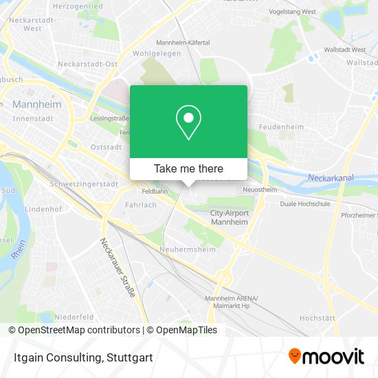 Карта Itgain Consulting
