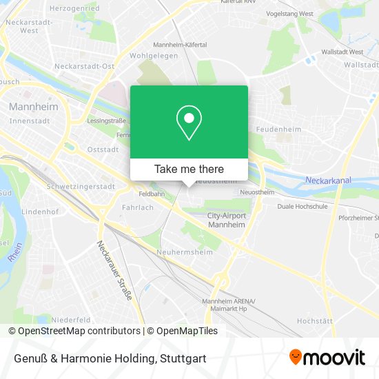 Карта Genuß & Harmonie Holding