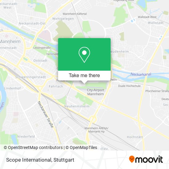 Карта Scope International