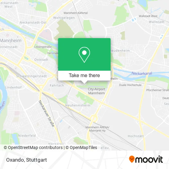 Карта Oxando