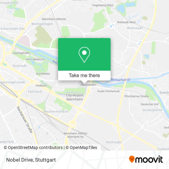 Карта Nobel Drive