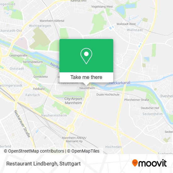 Карта Restaurant Lindbergh