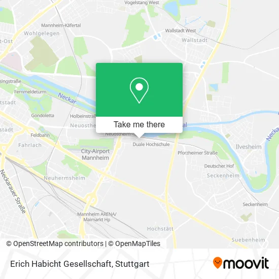 Карта Erich Habicht Gesellschaft