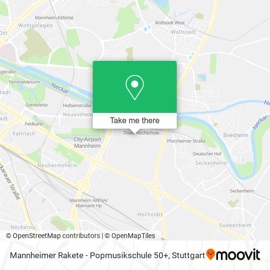 Mannheimer Rakete - Popmusikschule 50+ map