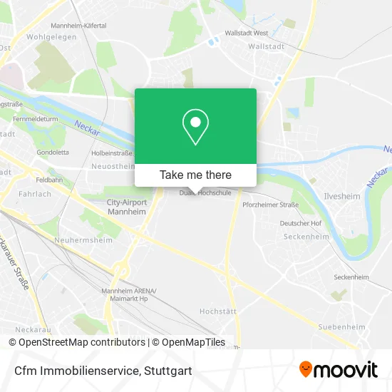 Карта Cfm Immobilienservice