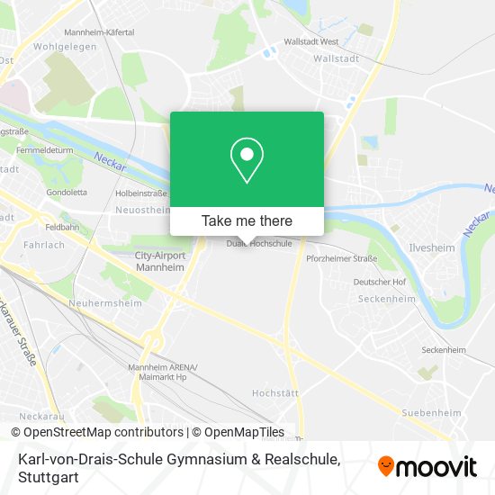 Karl-von-Drais-Schule Gymnasium & Realschule map
