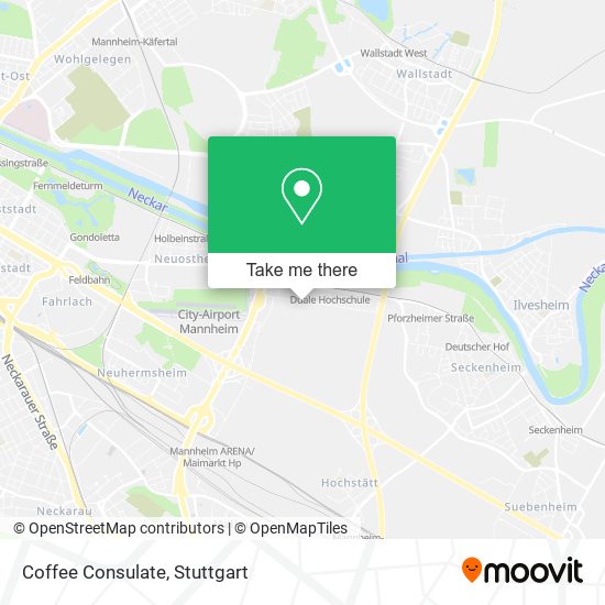 Coffee Consulate map