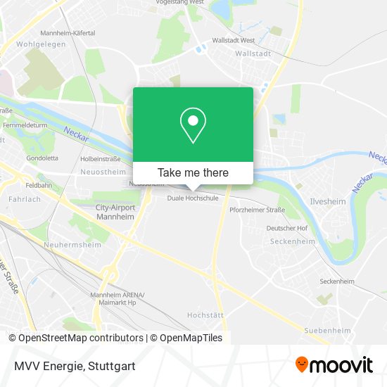 MVV Energie map