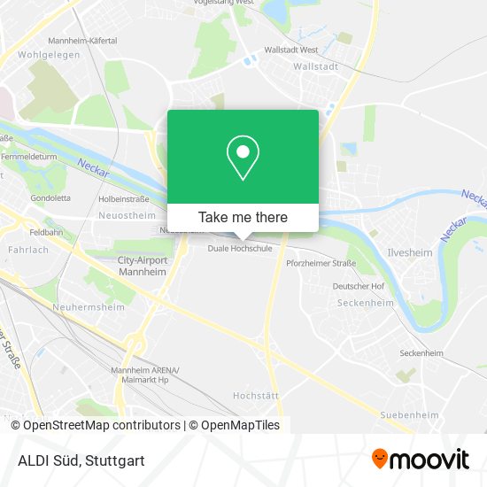 ALDI Süd map